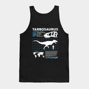 Tarbosaurus Fact Sheet Tank Top